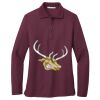 Women's Silk Touch Long Sleeve Polo Thumbnail