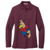 Women's Silk Touch Long Sleeve Polo Thumbnail