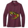 Women's Silk Touch Long Sleeve Polo Thumbnail